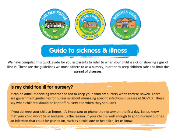 Nursery guide to infectious diseases